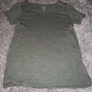 Thin Army Green Shirt
